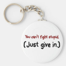 It's easier to just give in to the stupid keychain
