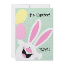 It's Easter! Yay! Easter Egg Hunt Invitation