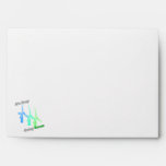 It's Easy Going Green 3 windmills Envelope
