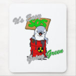 It's Easy Going Green Clean Water 2 Mouse Pads