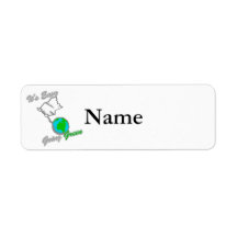 It's Easy Going Green Planet Surrenders 2 Custom Return Address Label