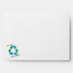 It's Easy Going Green Recycle Symbol 2 Envelope