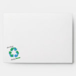 It's Easy Going Green Recycle Symbol Envelope