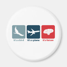 It's Falcon (the Balloon Boy)! Refrigerator Magnets