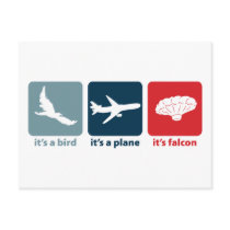 It's Falcon (the Balloon Boy)! postcards by AmericanElephant It's Falcon (the Balloon Boy)! postcards