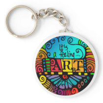 It's feeling ... ART! Keychain for the Artist
