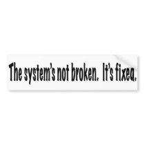It's fixed. bumper stickers