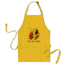 IT'S GO TIME aprons by friskichrissy IT'S GO TIME aprons