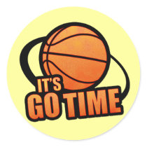 Its Go Time Basketball Sticker by digitalfire Its Go Time Basketball Sticker