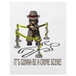 It's Gonna Be A Crime Scene Custom Flyer