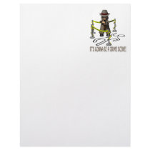 It's Gonna Be A Crime Scene Customized Letterhead