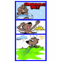It's Groundhog Day Again II t-shirts