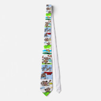 "It's Groundhog Day!" Tie