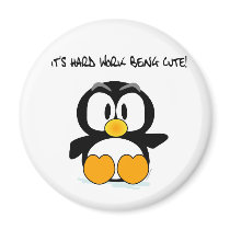 It's hard work being cute magnets by zillyzebra It's hard work being cute magnets