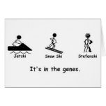 "It's In The Genes" Spec Greeting Cards