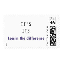It's Its Grammar postage