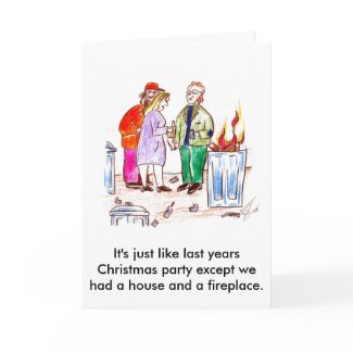 It's just like last years party. card