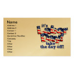 Its Labor Day Business Card