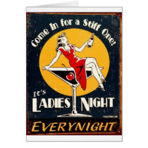 It's Ladies' Night! cards