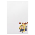 its magic silly magician personalized stationery