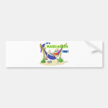 It's MARGARITA time Bumper Sticker