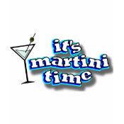 It's Martini time shirt
