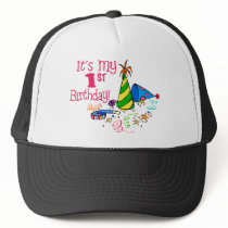 It's My 1st Birthday (Party Hats)