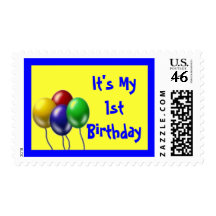 It's My 1st Birthday Postage