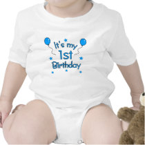 It's My 1st Birthday t-shirts by totallypainted It's My 1st Birthday t-shirts