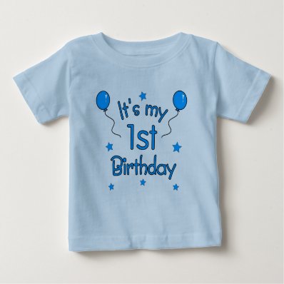 It&#39;s My 1st Birthday Shirt