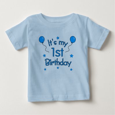 It's My 1st Birthday Tshirts