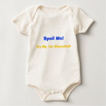 It's My 1st Chanukah, Spoil me! t-shirts