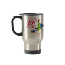It's My 20th Birthday (Party Hats) mugs