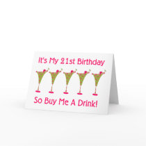 It's My 21st Birthday Cards