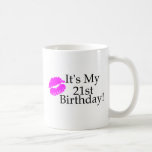 Its My 21st Birthday (Kiss) Mugs