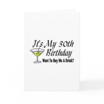 It's My 30th Birthday Cards
