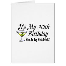It's My 30th Birthday Cards