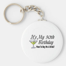 It's My 30th Birthday Keychains
