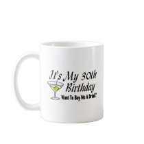 It's My 30th Birthday Mugs