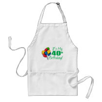 It's My 40th Birthday (Balloons) Aprons