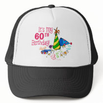 It's My 60th Birthday (Party Hats)
