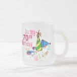 It's My 70th Birthday (Party Hats) Mugs