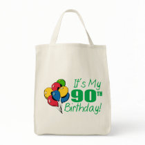 It's My 90th Birthday (Balloons) Bags