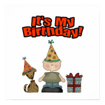Its my birthday (BOY) posters
