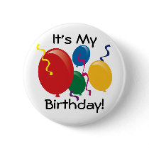 It's My Birthday!  Button