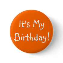 It's My Birthday! buttons