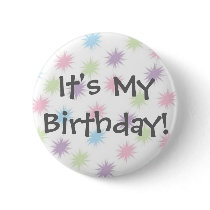 It's My Birthday! Buttons