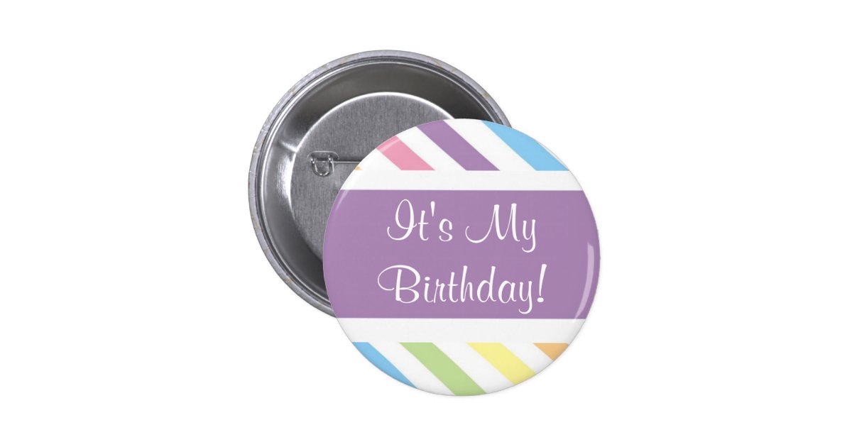 its my birthday button printable
