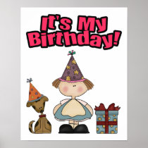 Its my birthday (GIRL) Poster