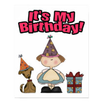 Its my birthday (GIRL) posters